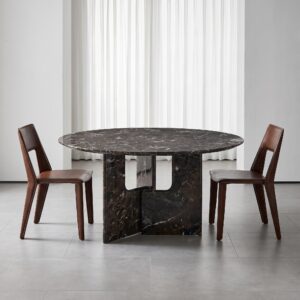1.5m Monit Green Nature Marble Round Dining Table MJ602