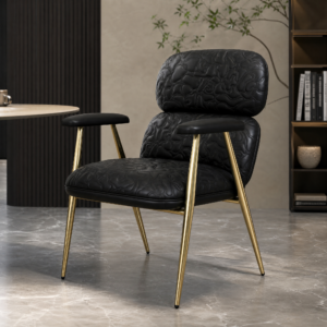 Ant‑style Microfiber‑Leather Upholstered Dining Chair CY626