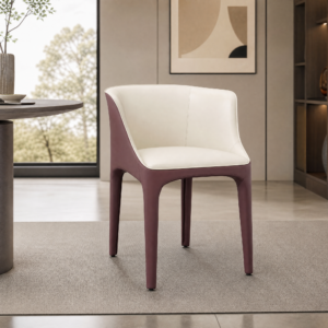 Italian Minimalist Diana Arm Dining Chair CY662