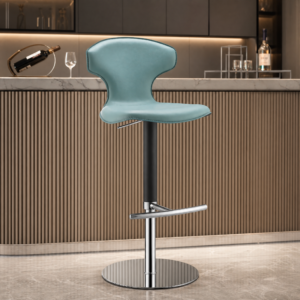 Italian‑Style Butterfly‑Back Height‑Adjustable Bar Stool BY516