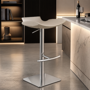 Italian Minimalist Mocaya Height‑Adjustable Bar Stool BY509