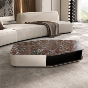 1.5m Rectangular Cut‑Corner Coffee Table MJ602