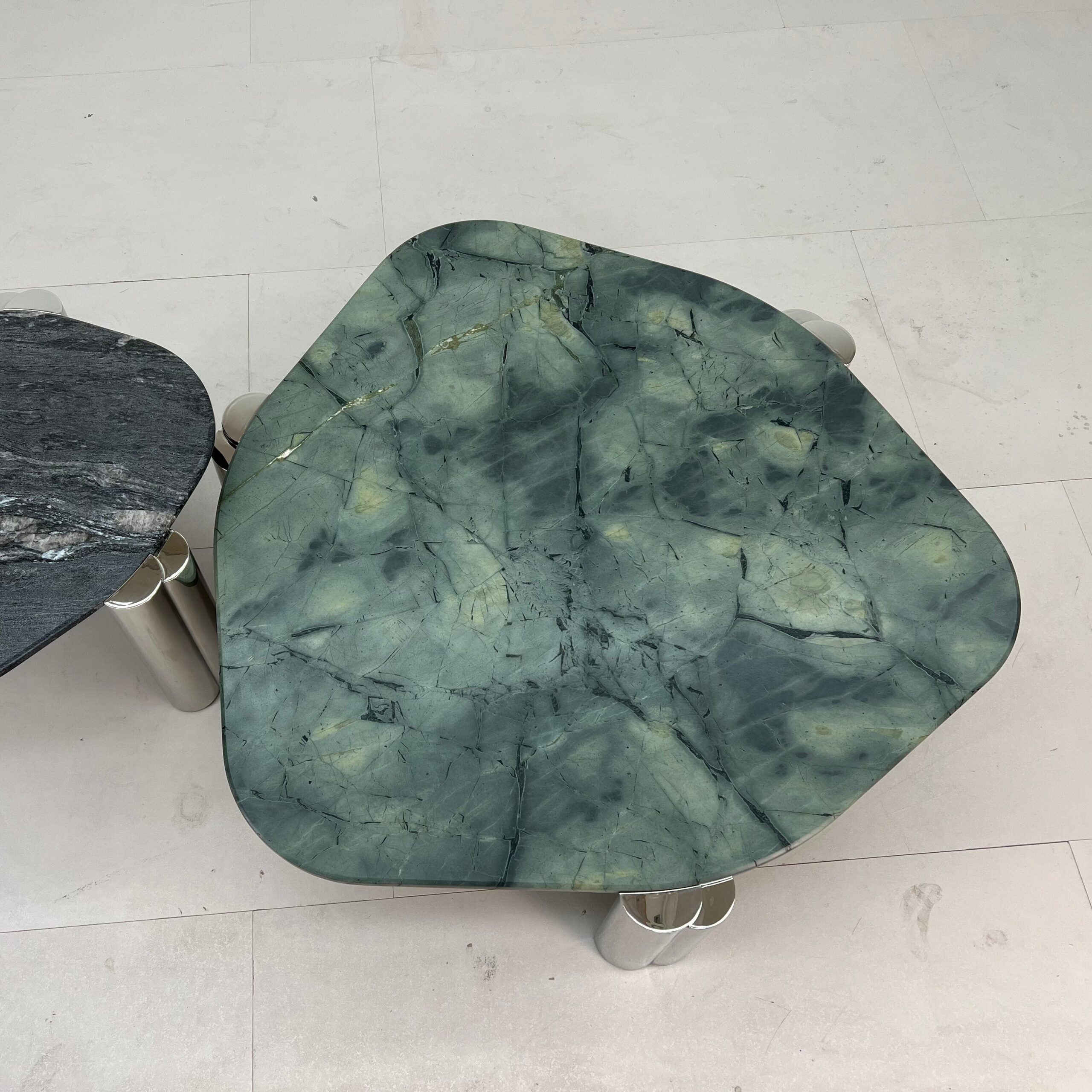 1.19m Irregular Marble Design Coffee Table MJ2075 - 图片 2