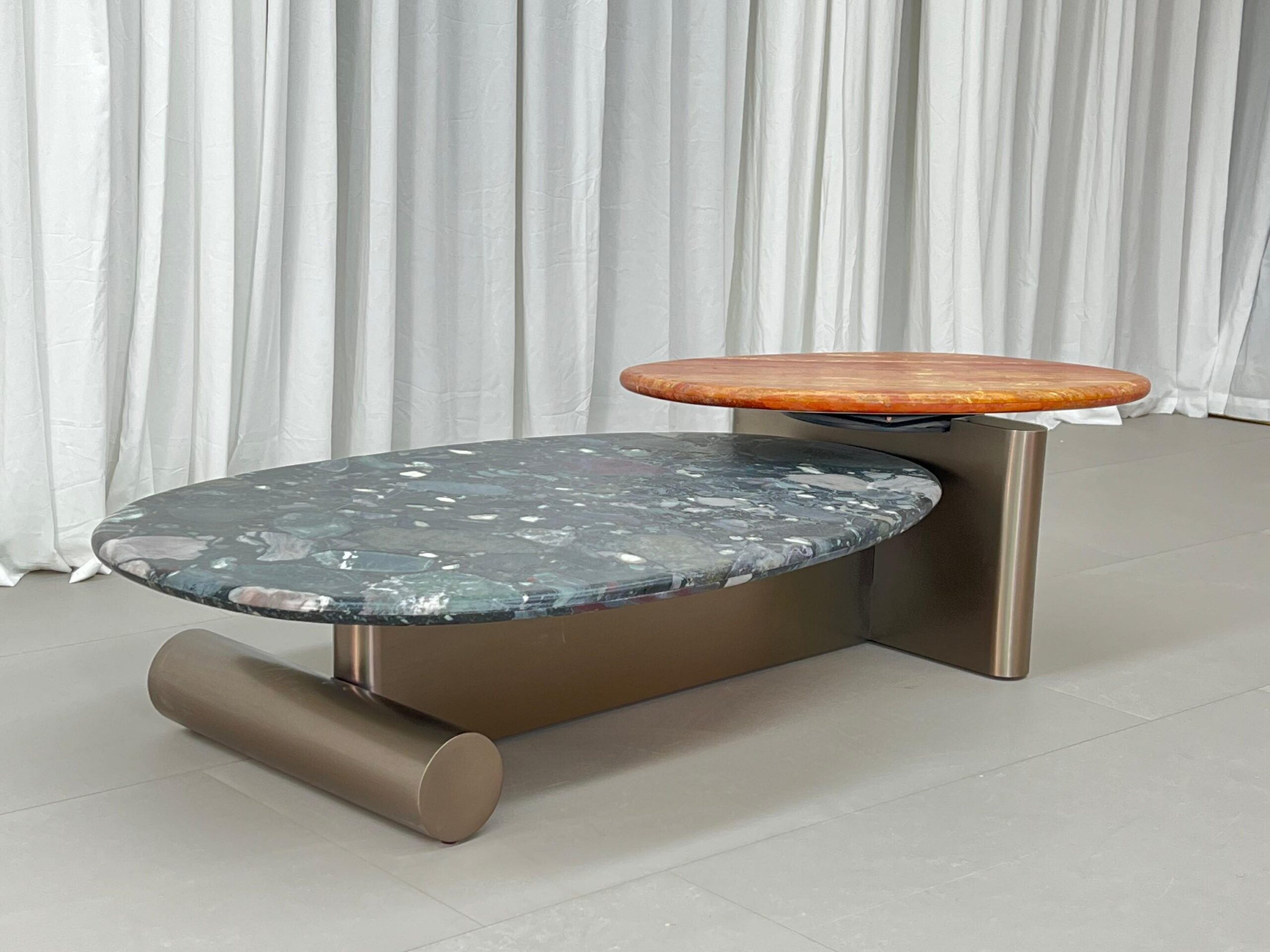 1.58m Extendable & Rotatable Coffee Table MJ2076 - 图片 3