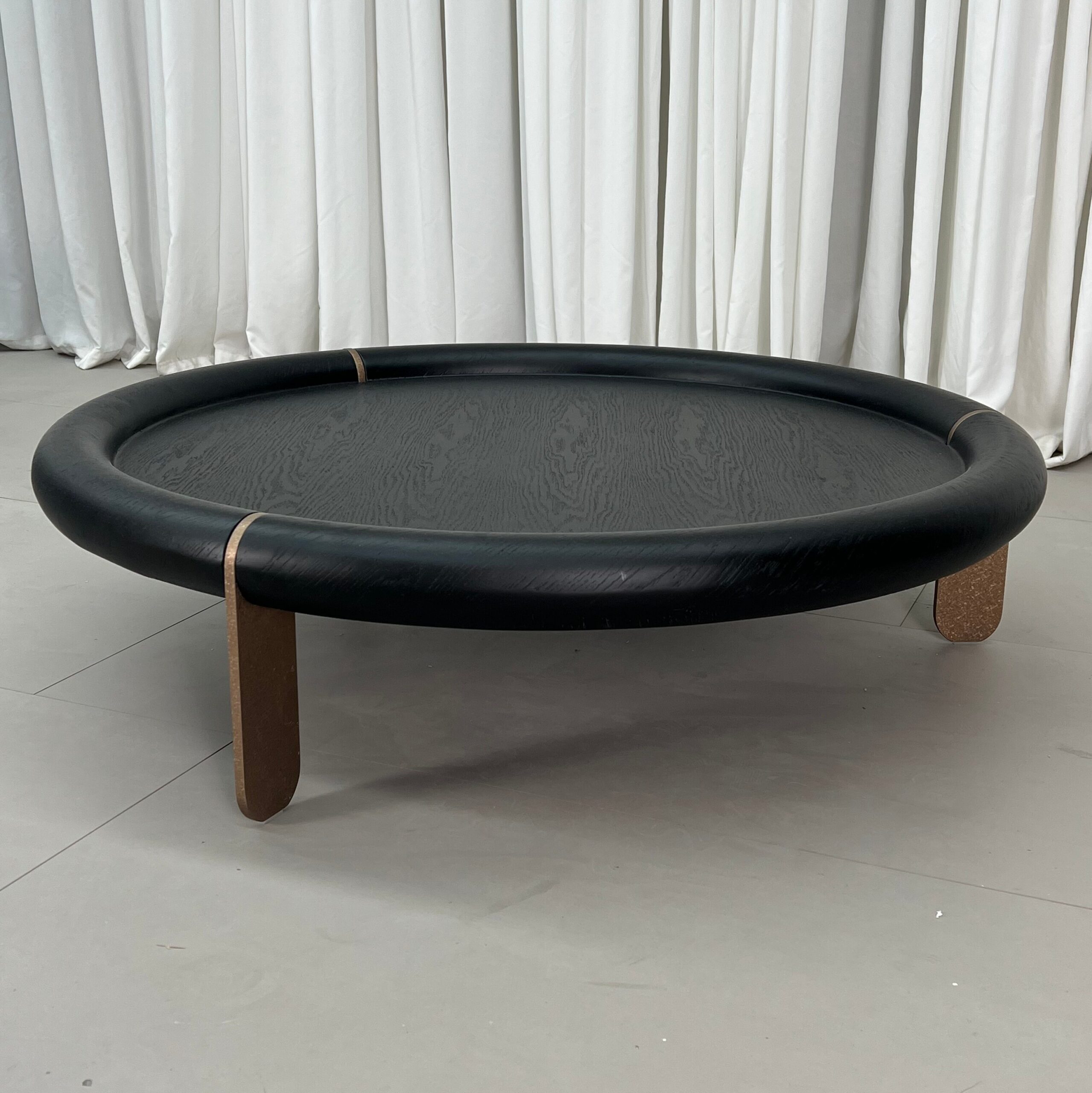 Wabi‑Sabi Style Ring‑shaped Solid Natural Stone Coffee‑Table Set MJ2016 - 图片 4
