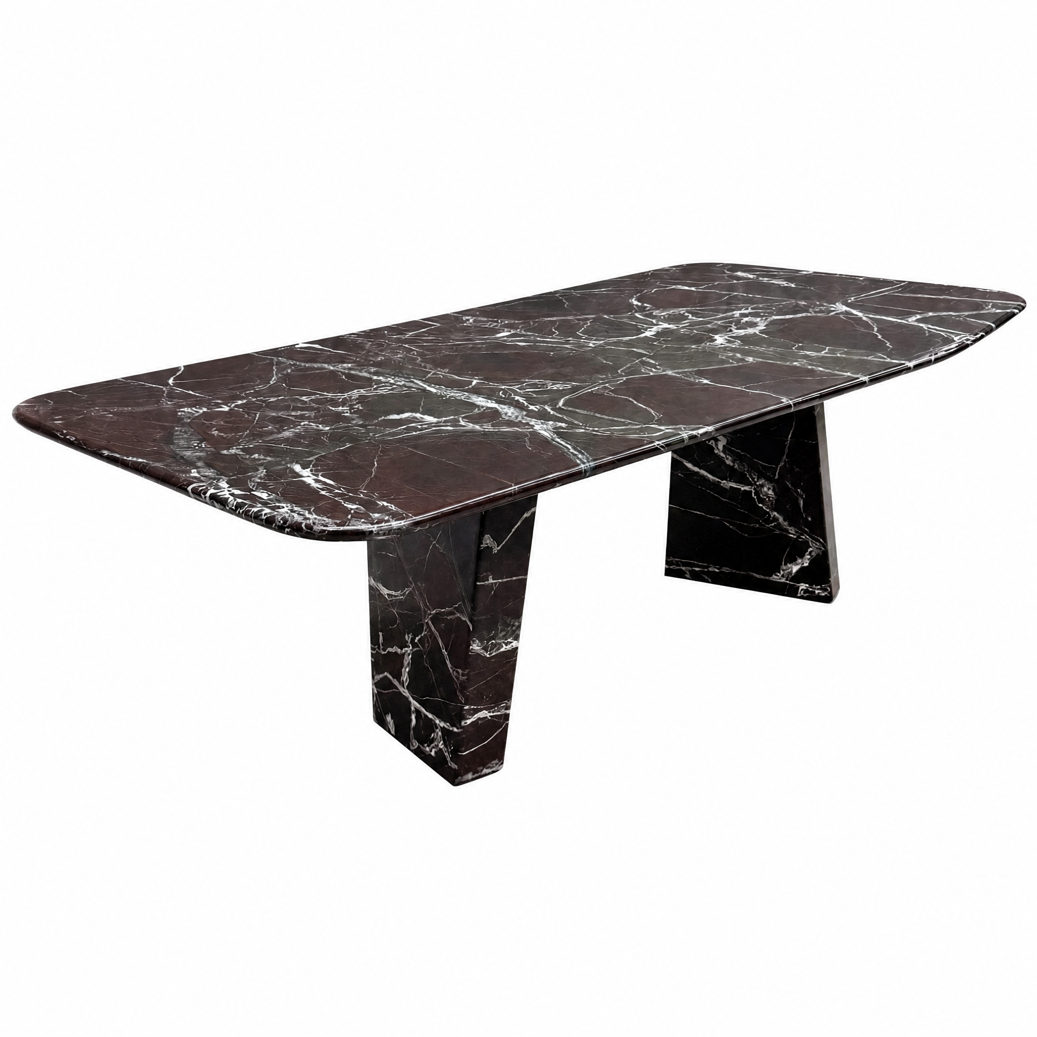 2.4m Nature Marble Dining Table MJ1559 - 图片 3