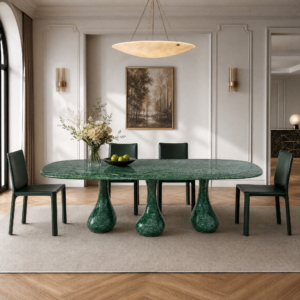 2.4m Nature Marble Unique 3 Legs Desgin MJ1561